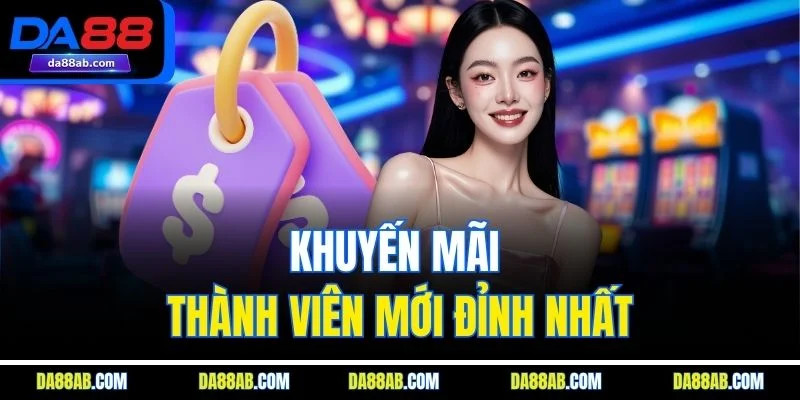 Khuyến mãi thành viên mới đỉnh nhất